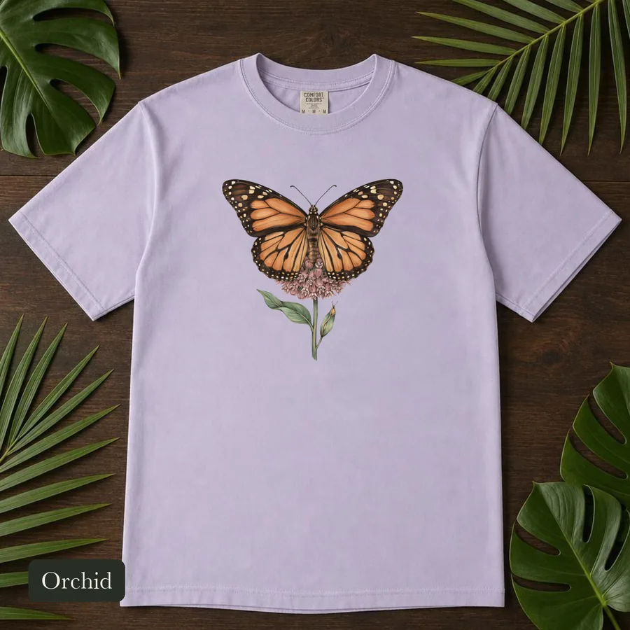 Monarch Butterfly Shirt — Folk and Fauna