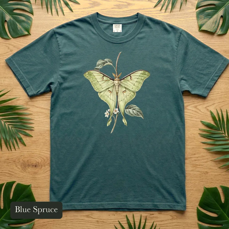 Luna Moth Shirt — Folk and Fauna